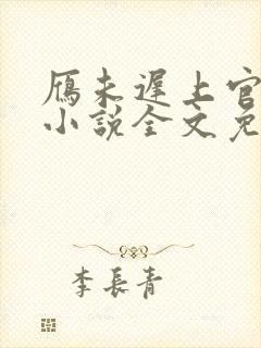 雁未迟上官穿越小说全文免费阅读