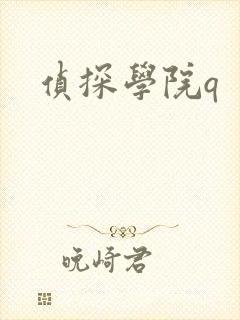 侦探学院q