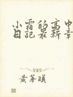 小霜的高中成长日记最新章节