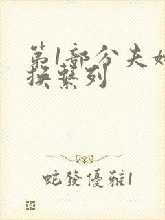 第1部分夫妇交换系列