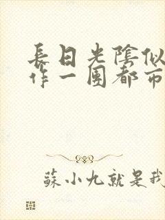 长日光阴似箭乱作一团都市言情