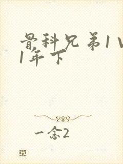 骨科兄弟1 V1年下