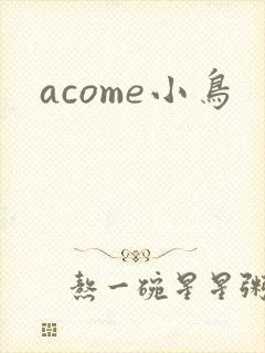 acome小鸟