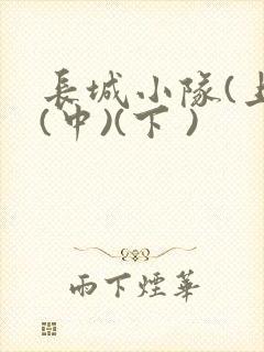 长城小队(上)(中)(下 )
