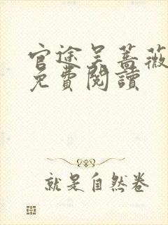 官途吴蔷薇全文免费阅读