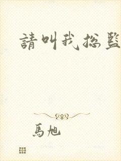 请叫我总监小说