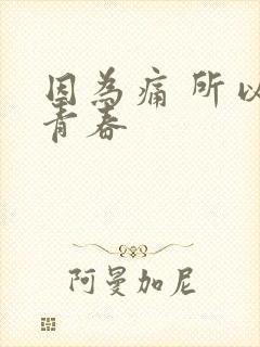 因为痛 所以叫青春