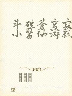 斗破苍穹寂寞的小医仙游戏世界