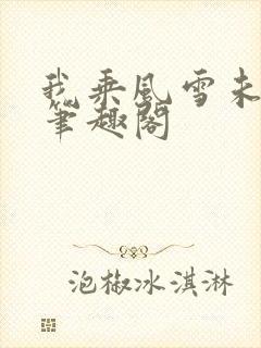 我乘风雪未删减笔趣阁