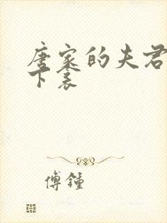 唐家的夫君们帘下衾