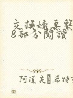 交换娇妻系列48部分阅读