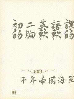 初二英语课代表的胸软软的