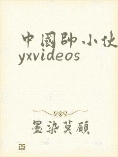 中国帅小伙gayxvideos