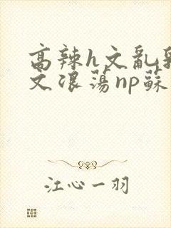 高辣h文乱乳h文浪荡np苏夏