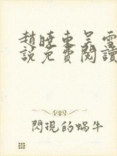 赵晓东吴雪晴小说免费阅读