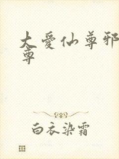 大爱仙尊邪银魔尊