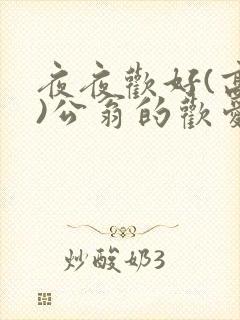 夜夜欢好(高h)公翁的欢爱