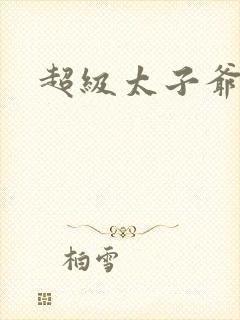超级太子爷