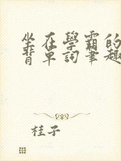 坐在学霸的鸡上背单词笔趣阁