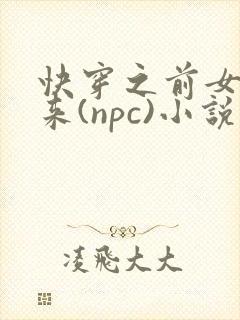 快穿之前女友归来(npc)小说免费阅读