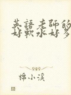 英语老师的兔子好软水好多