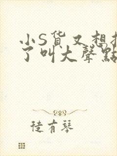 小S货又想挨C了叫大声点小