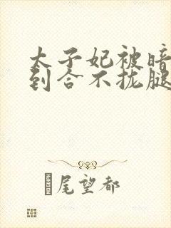 太子妃被暗卫C到合不拢腿