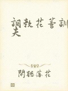 调教花蒂训诫从夫