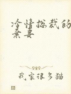 冷情总裁的新婚弃妻