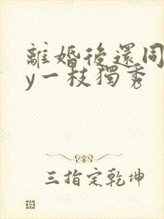 离婚后还同居by一枝独秀