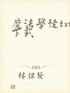 魔法学徒txt下载