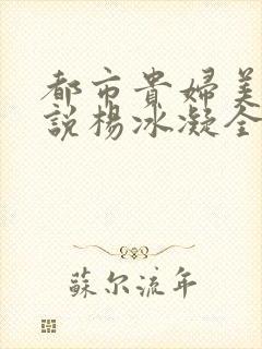 都市贵妇美腿小说杨冰凝全文阅读
