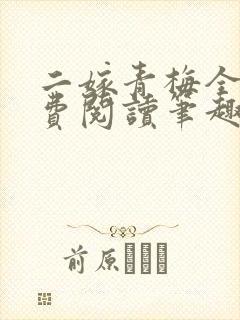 二嫁青梅全文免费阅读笔趣阁