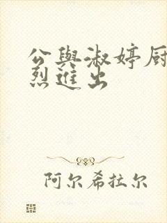 公与淑婷厨房猛烈进出