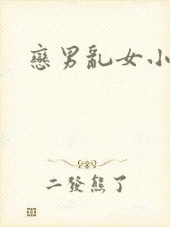 恋男乱女小说