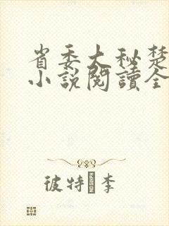 省委大秘楚东恒小说阅读全文