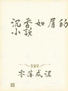 沉香如屑的原著小说