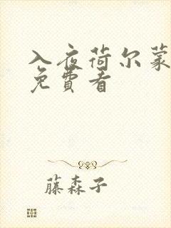 入夜荷尔蒙电影免费看