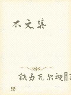 不文集