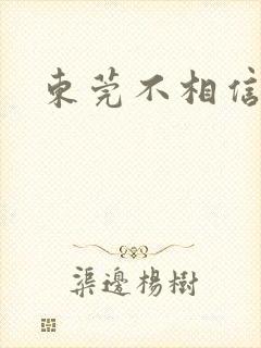 东莞不相信眼泪