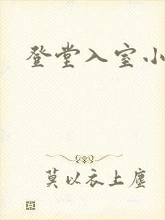登堂入室小说