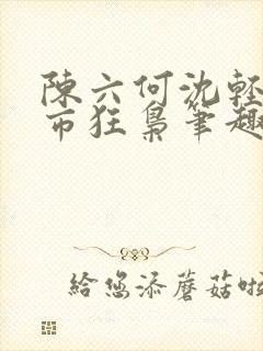 陈六何沈轻舞都市狂枭笔趣阁