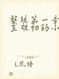 系统第一章给宿主破初的小说