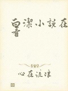 白洁小说在线观看