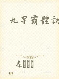 九星霸体诀小说