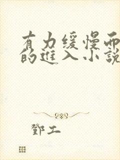 有力缓慢而坚定的进入小说