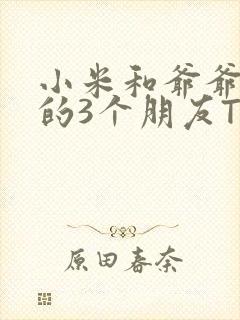 小米和爷爷和他的3个朋友TXT