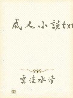 成人小说txt