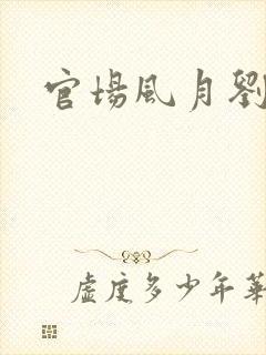 官场风月刘明强