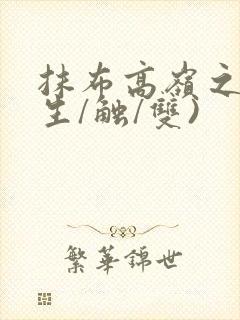 抹布高岭之花(生/触/双)